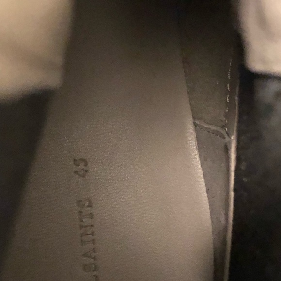 All Saints Melos MZ002Z Leather Boots - Picture 9 of 11